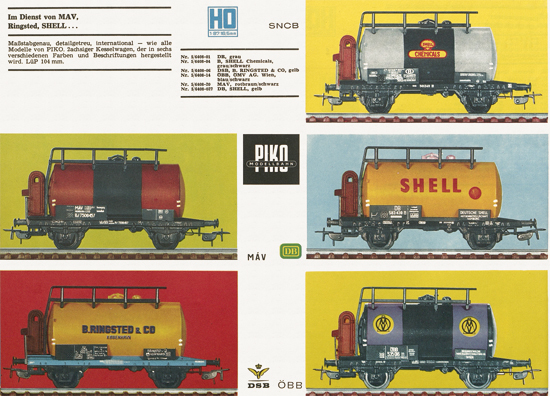 Piko-Modellbahn Katalog 1968-1969