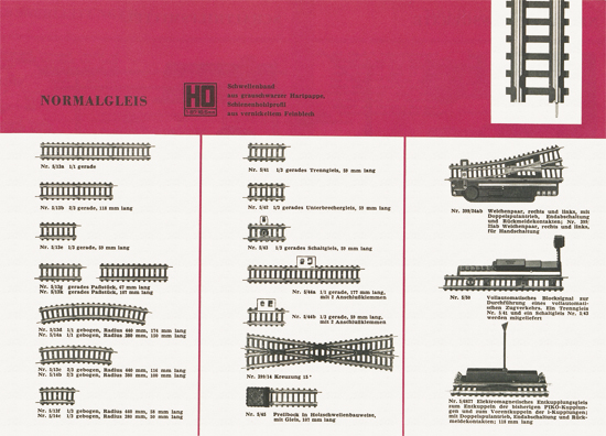 Piko-Modellbahn Katalog 1968-1969