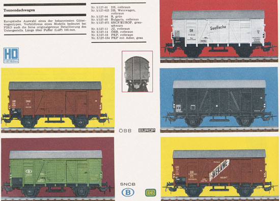 Piko Katalog 1970