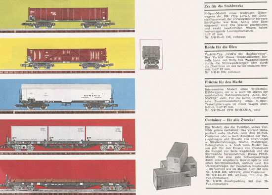 Piko Katalog 1970