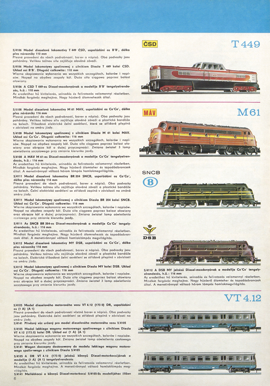 Piko Piko Modellbahn Katalog 1973-1974