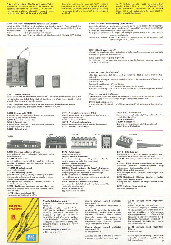 Piko Piko Modellbahn Katalog 1973-1974