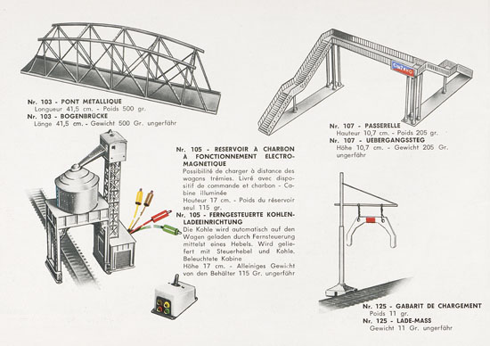 Pocher H0 Katalog 1958