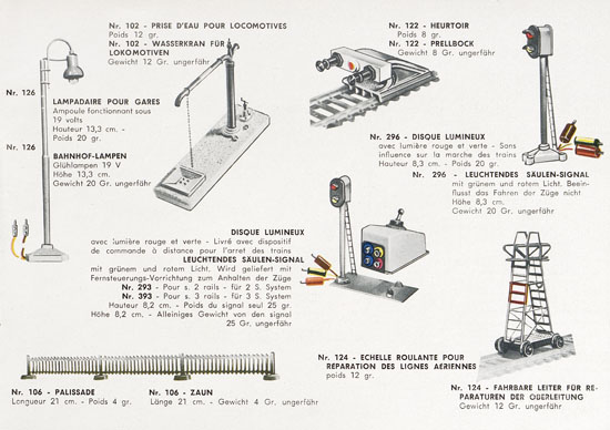 Pocher H0 Katalog 1958