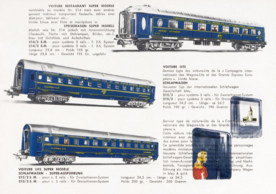 Pocher H0 Katalog 1960