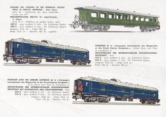 Pocher H0 Katalog 1960