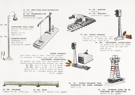 Pocher H0 Katalog 1960