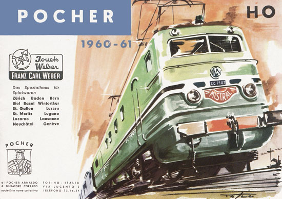 Pocher H0 Katalog 1960-1961