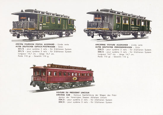 Pocher H0 Katalog 1960-1961