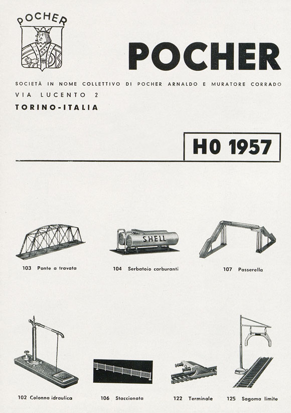 Pocher Prospekt H0 1957