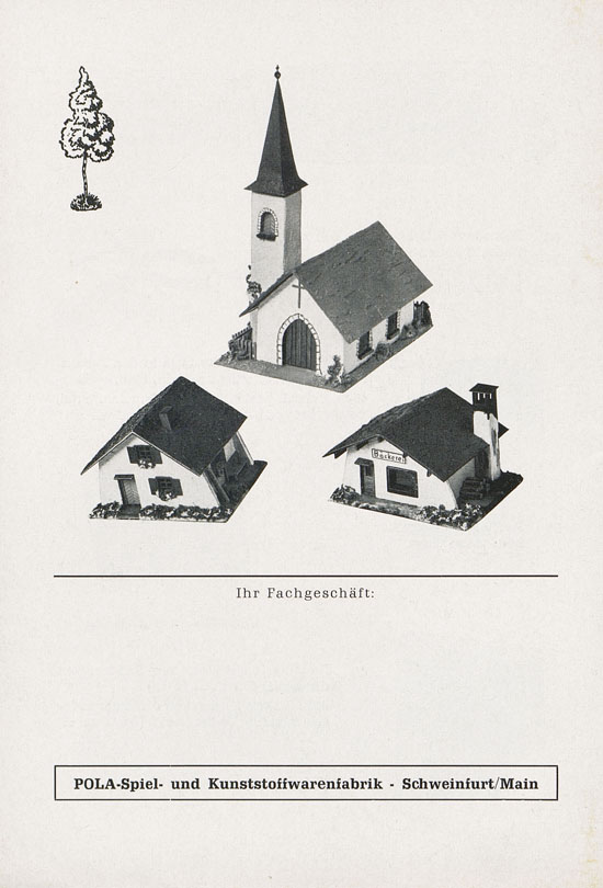 POLA Modellbaukatalog 1958