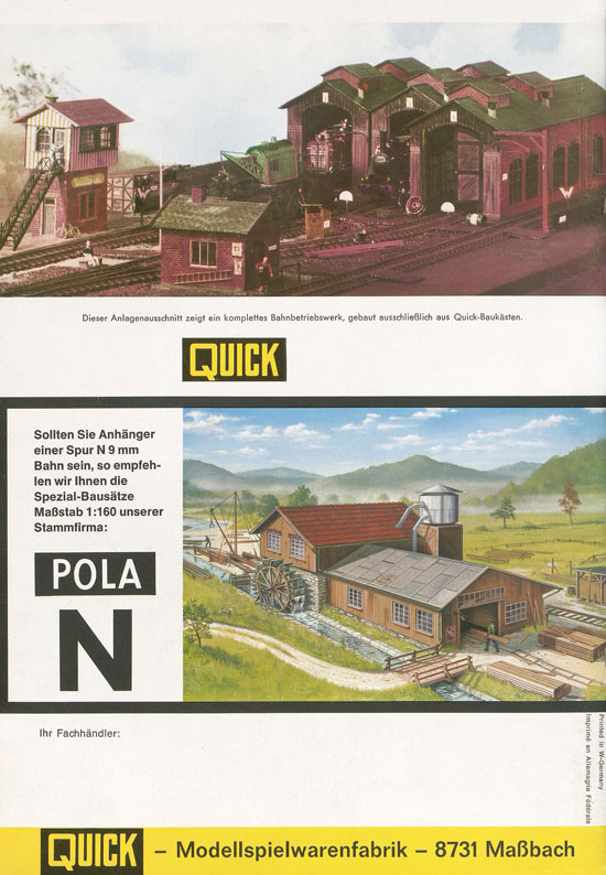 POLA Quick Katalog 1967