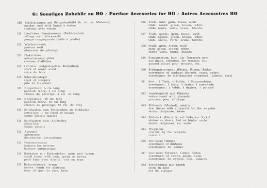 Seite 16 Preiser Katalog 1954