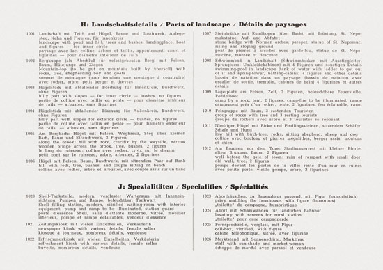 Seite 18 Preiser Katalog 1954