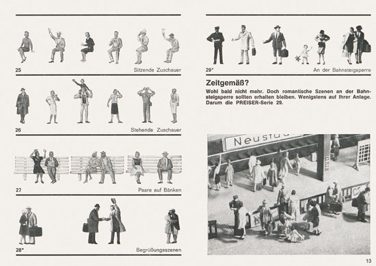 Preiser Katalog 1967-1968