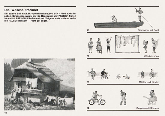 Preiser Katalog 1967-1968