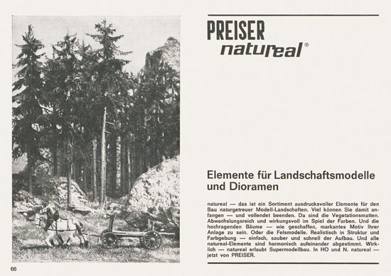 Preiser Katalog 1967-1968