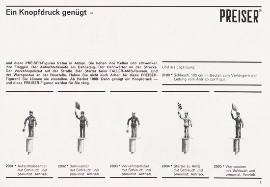 Preiser Katalog 1969-1970