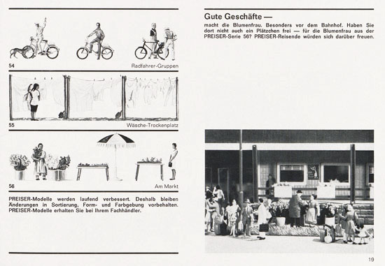 Preiser Katalog 1969-1970