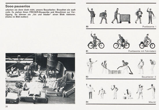 Preiser Katalog 1969-1970