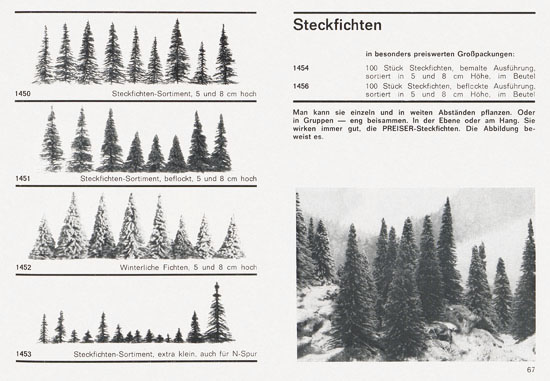 Preiser Katalog 1969-1970