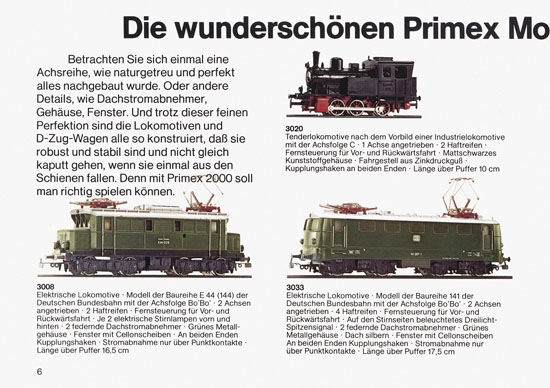 Primex Katalog 1976