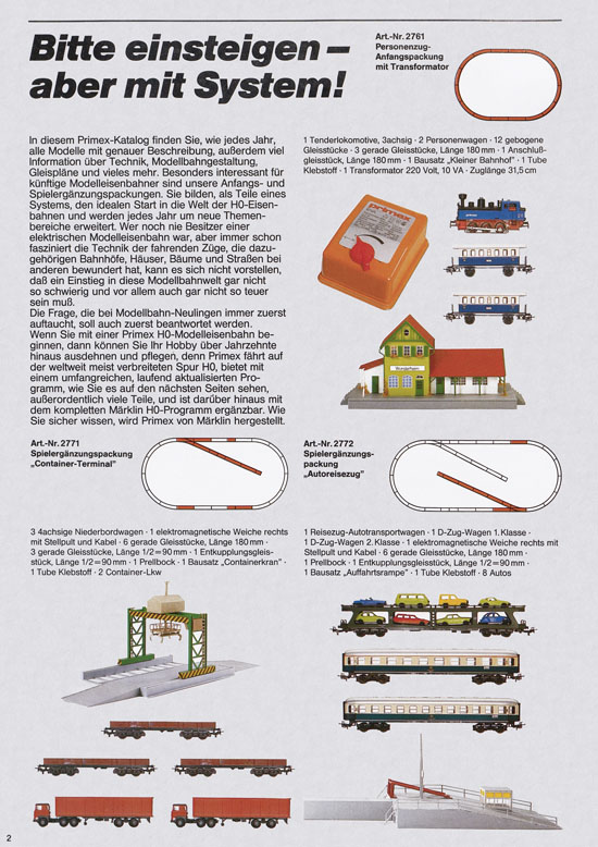 Primex Katalog 1986