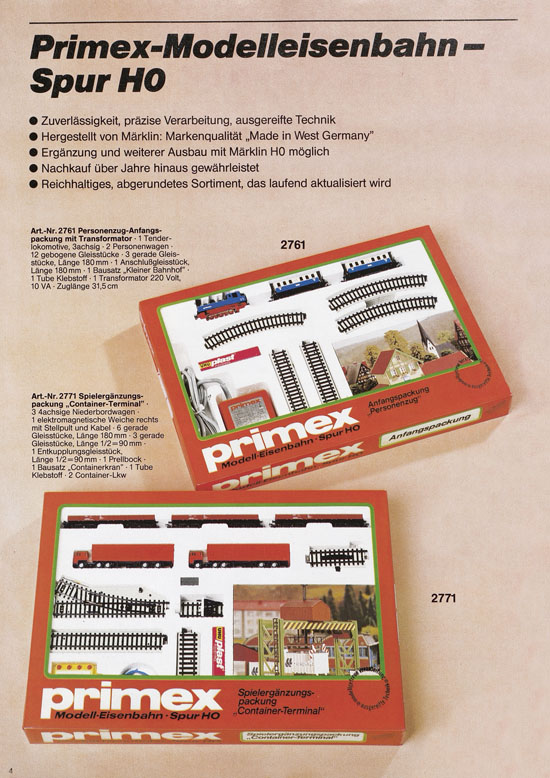 Primex Katalog 1986