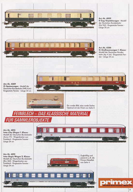 Primex Katalog 1991-1992