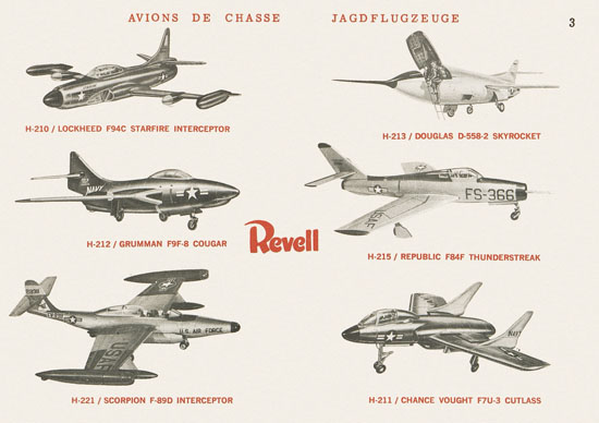 Revell Katalog 1956