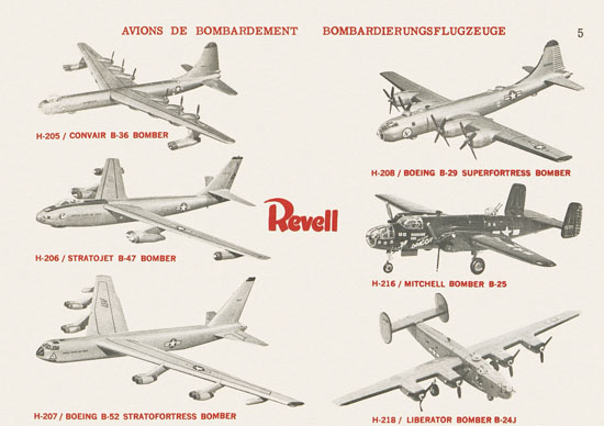 Revell Katalog 1956