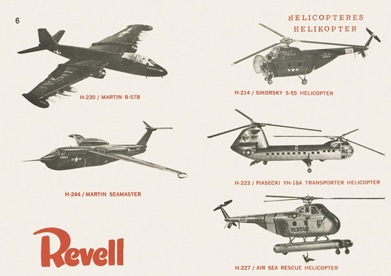 Revell Katalog 1956