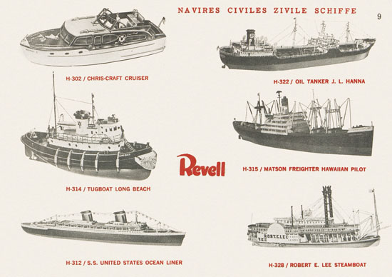 Revell Katalog 1956