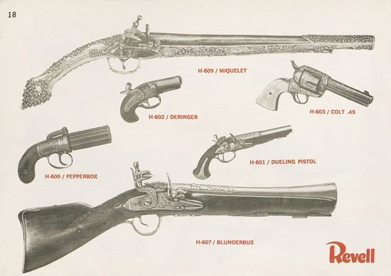 Revell Katalog 1956