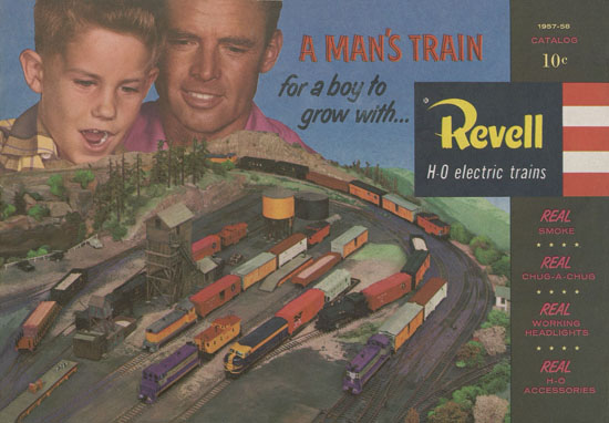 Revell H0 electric trains 1957-1958