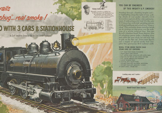 Revell H0 electric trains 1957-1958