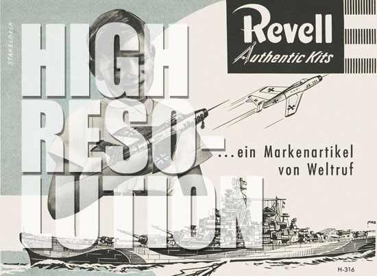 Revell Hobby Kits Katalog 1959