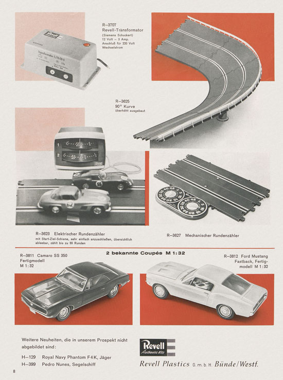 Revell Messe-Neuheiten 1967