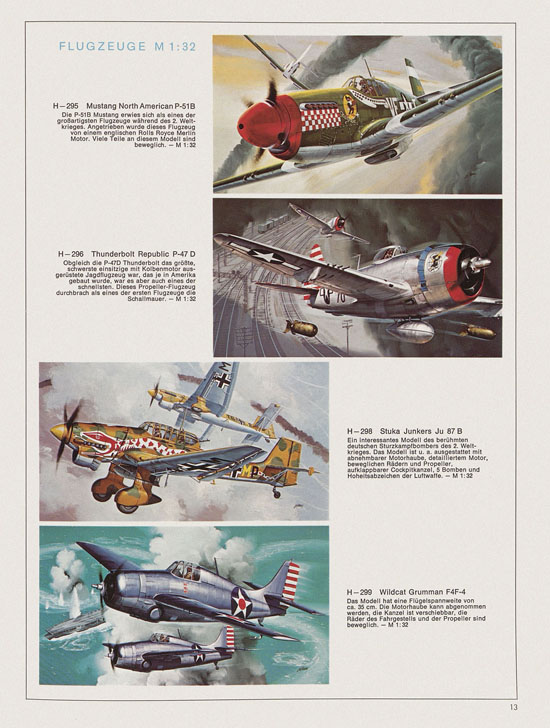 Revell Hobby Modelle Katalog 1969