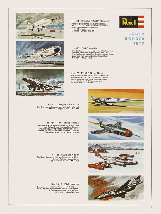 Revell Hobby Katalog 1970