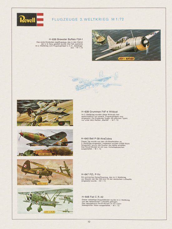 Revell Hobby Katalog 1972-1973