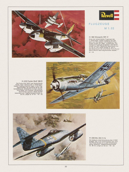 Revell Hobby Katalog 1972-1973