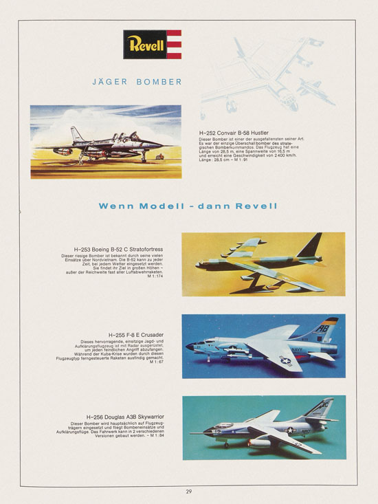 Revell Hobby Katalog 1972-1973