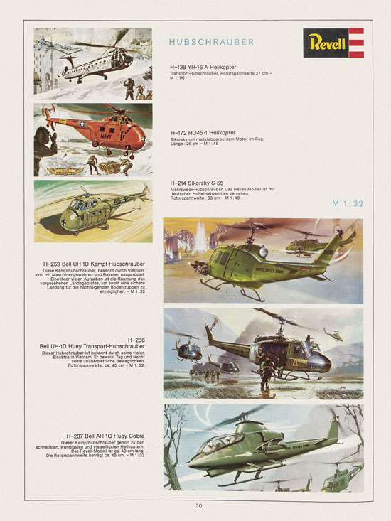 Revell Hobby Katalog 1972-1973