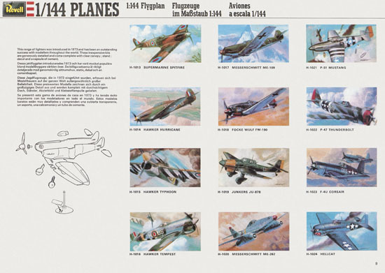 Revell Model Kit Catalogue 1975-1976