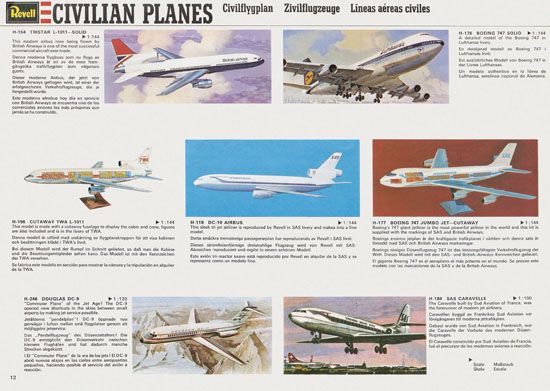 Revell Model Kit Catalogue 1975-1976