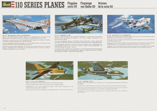 Revell Model Kit Catalogue 1975-1976