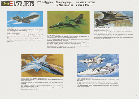 Revell Model Kit Catalogue 1975-1976