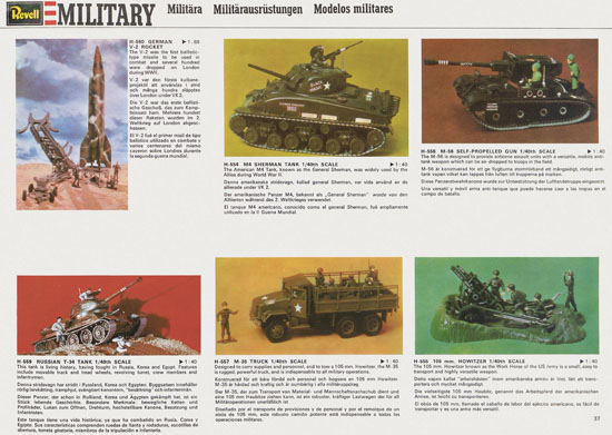 Revell Model Kit Catalogue 1975-1976