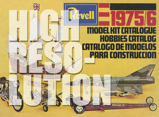 Revell Model Kit Catalogue 1975-1976